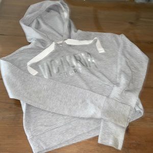 Victoria Secret Sport Cropped Hoodie sz XS